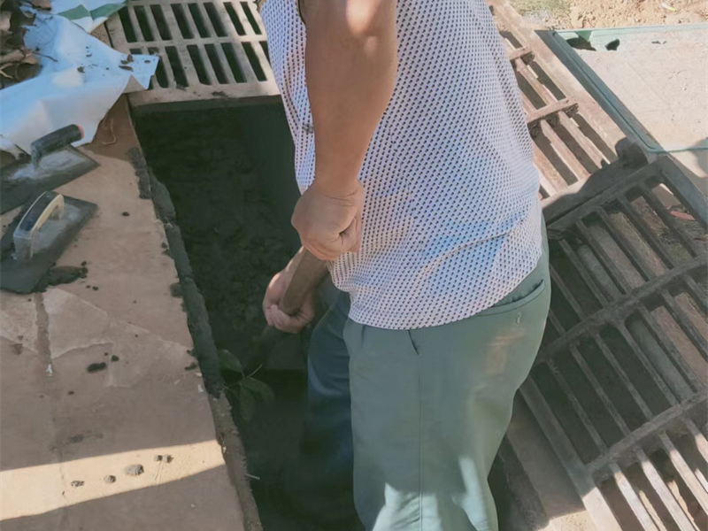 安全文明施工留影