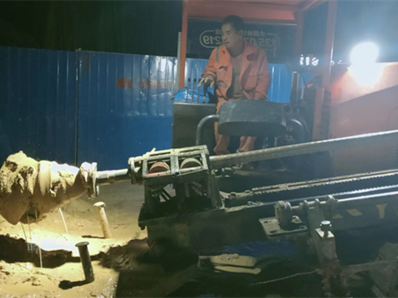 安全文明施工留影